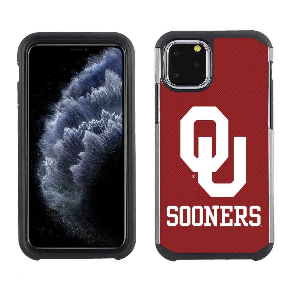 PBG NCAA Oklahoma Sooners Textured Case for iPhone 11 Pro, X & XS (5.8")