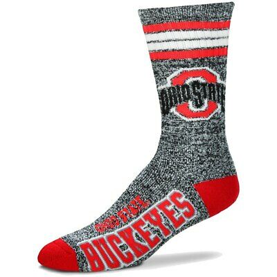 FBF NCAA Ohio State Buckeyes Got Marbled? Crew Socks, Men's Large