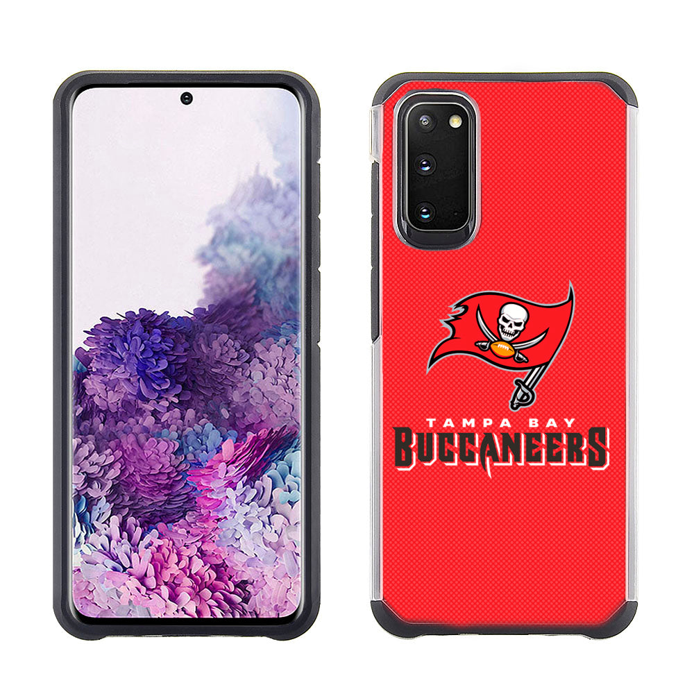 PBG NFL Licensed Tampa Bay Buccaneers Textured Case for Samsung Galaxy S20