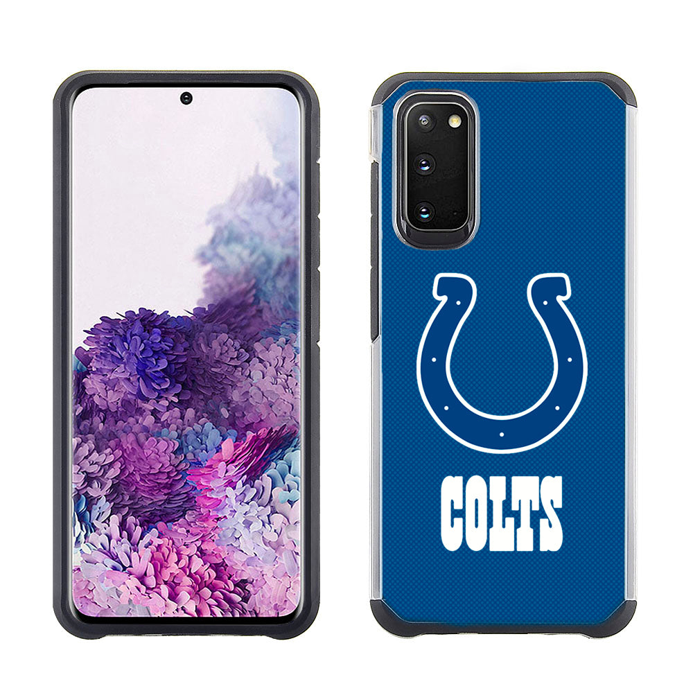 PBG NFL Licensed Indianapolis Colts Textured Case for Samsung Galaxy S20