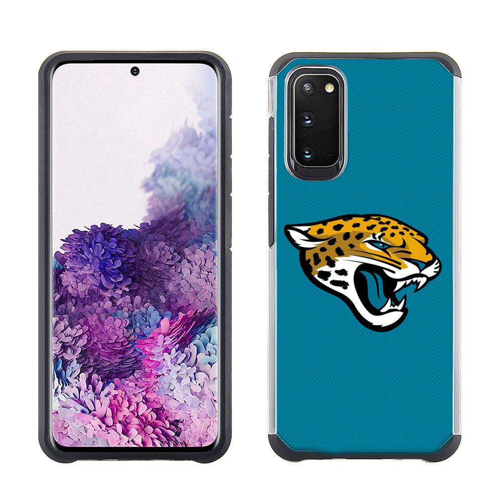 PBG NFL licensed Jacksonville Jaguars Textured Case for Samsung Galaxy S20