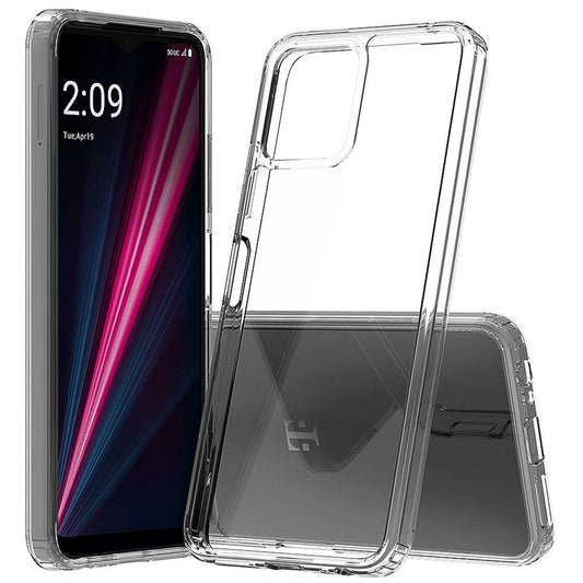 GSA Hybrid Plastic/TPU Phone Case For Revvl 6 PRO 5G, Clear
