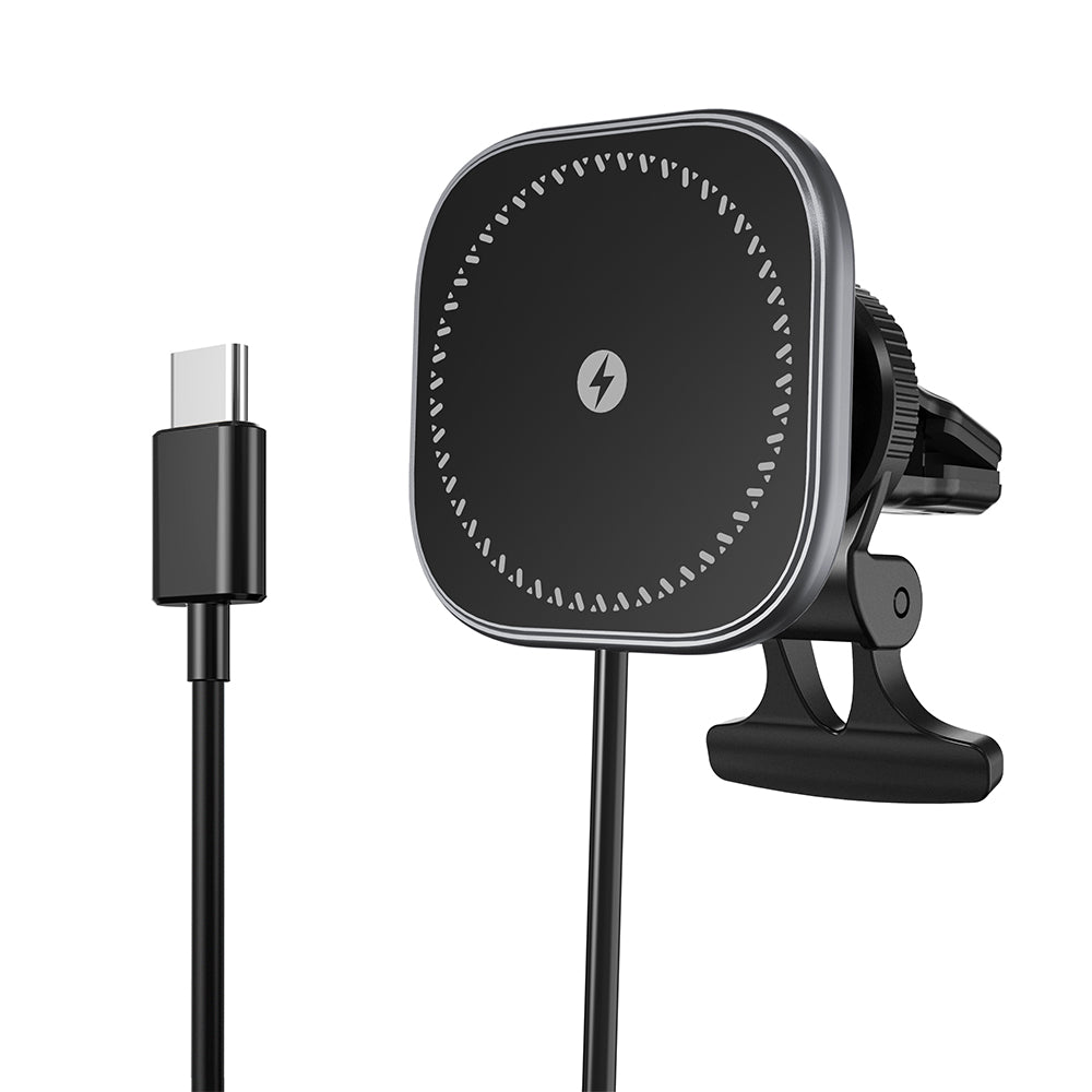 GSA UNIVERSAL 15W MAGNETIC WIRELESS Charger for iPhone Black