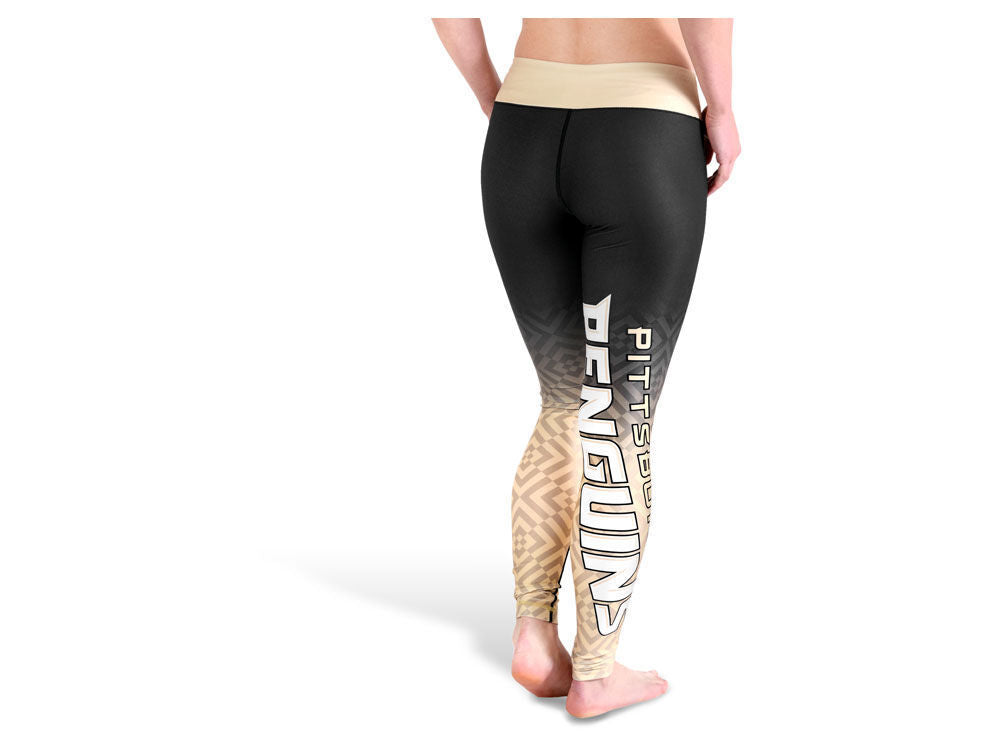 Pittsburgh Penguins Gradient Print Legging - Womens Extra Large…