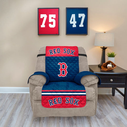 Pegasus Home Fashions MLB Boston Red Sox Recliner Protector 65x80