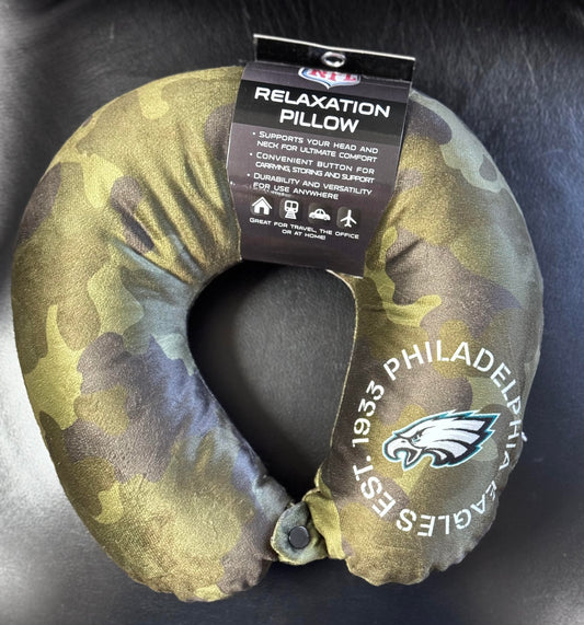 NeckPillow Philly Eagles CamoGre
