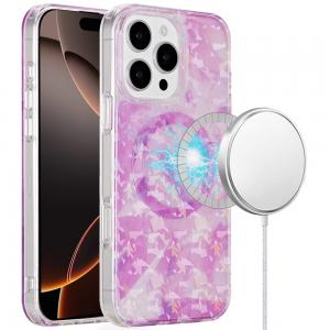 GSA iPhone16 MagSafe Dual Layer - Pink 6.1 Screen