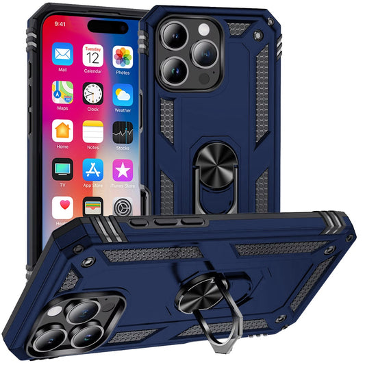 iP16Pro Ring Mag Kickstand Blue