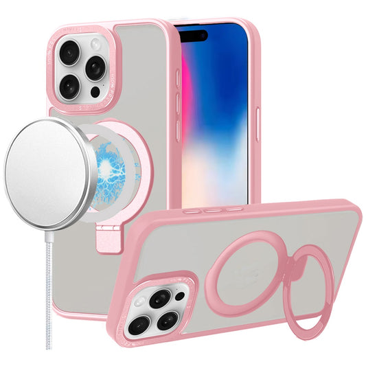 iP16Pro MagSafe Metal Ring Pink