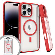 iP16Pro Msafe Bumper Case Red