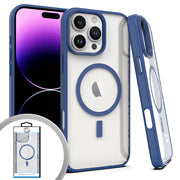 iP16PMAX Msafe Bumper Case Blue