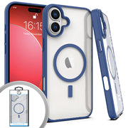 iP16+ Msafe Bumper Case Blue