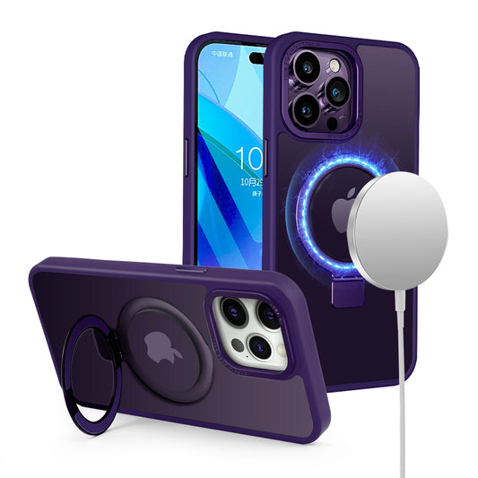 iP15 MagSafe Ring Stand Met Purp