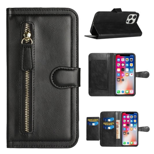SamA54 Wallet CC Zipper Mag Blac