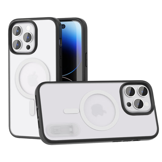iP14P MagSafe Hybird ST BkClr