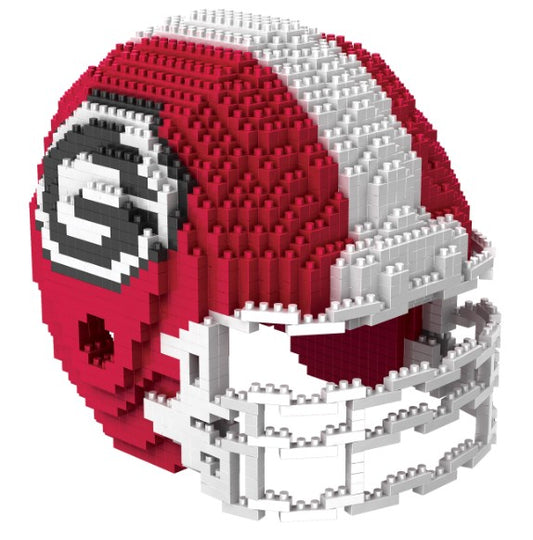 FOCO BRXLZ NCAA Licensed Georgia Bulldogs 3-D Puzzle Helmet