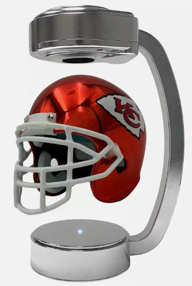PGS NFL Mini Chrome Hover Helmet - Kansas City Chiefs