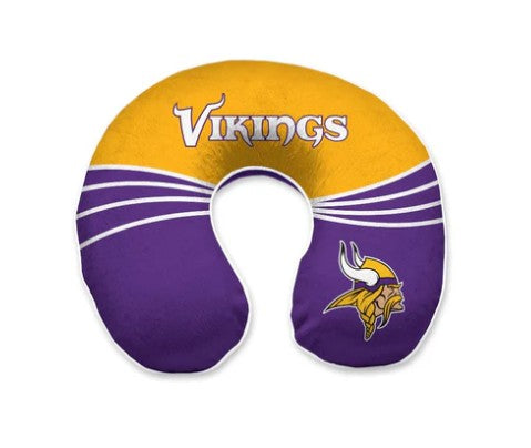 PGS NFL Minnesota Vikings??Travel Head & Neck Relaxation Pillow Snap Close