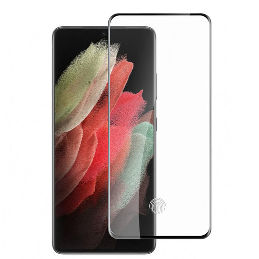HRW Curved Edge Tempered Glass With Black Border For Samsung Galaxy S23 Ultra