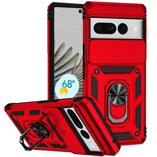 Pixel7Pro CamCover MagRing Red