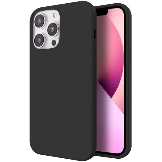 iP14Pro Simple Made Liq Sili Blk