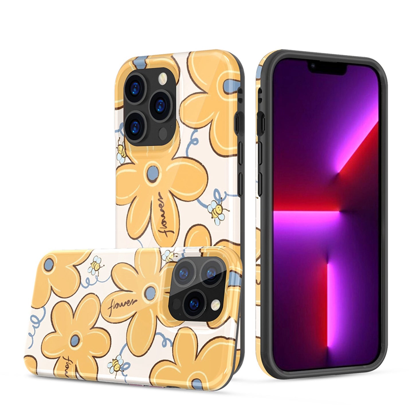 iP14+ IMD Flower Design D Yello