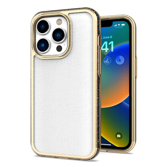 iP14Pro Electroplated GlitTrGold
