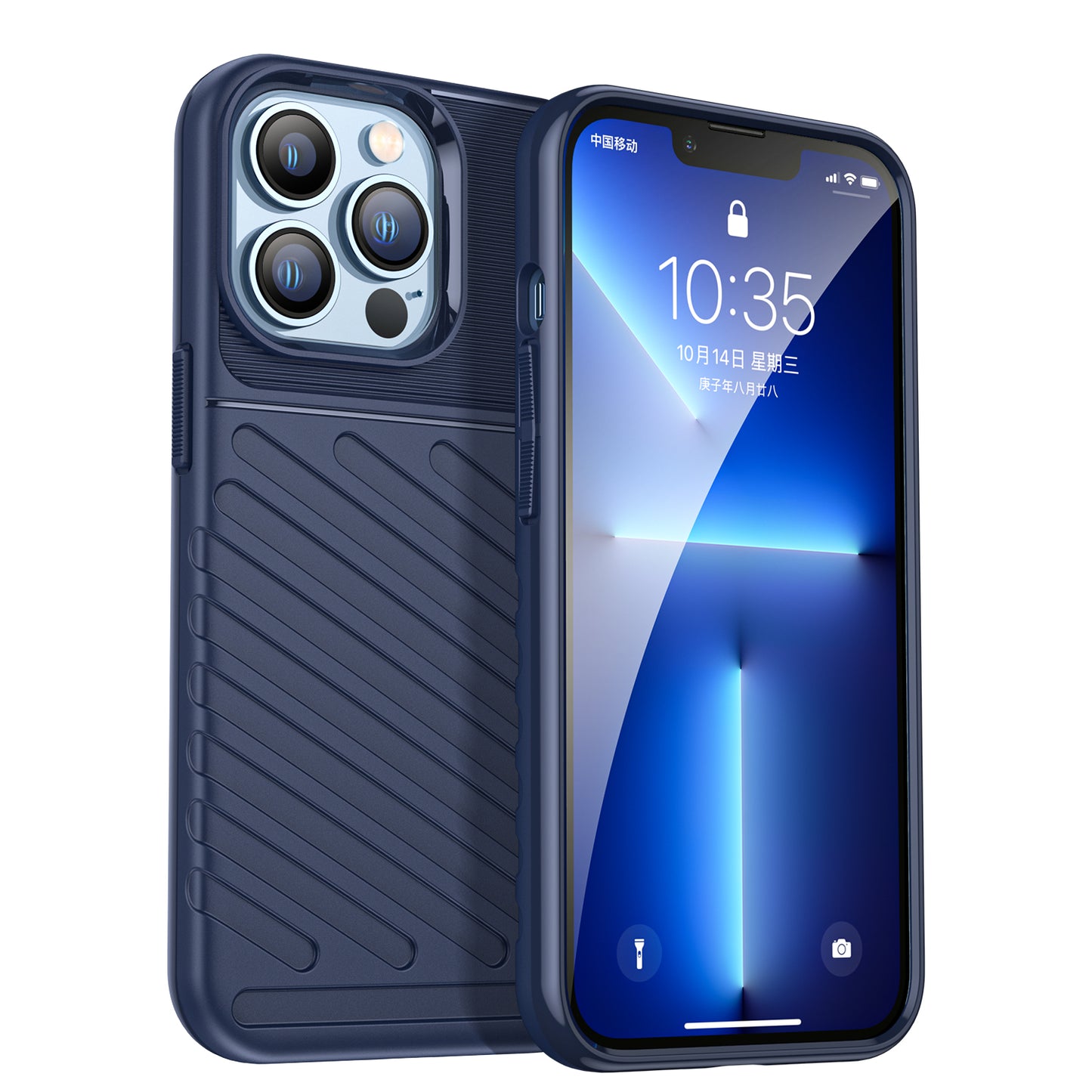 iP14Pro PREMIUM THICK TPU Blue