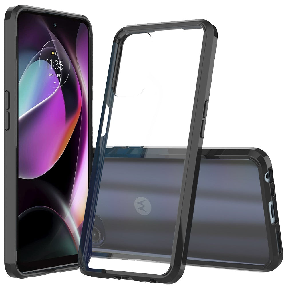 iP14Pro Transp PC BlackTPU