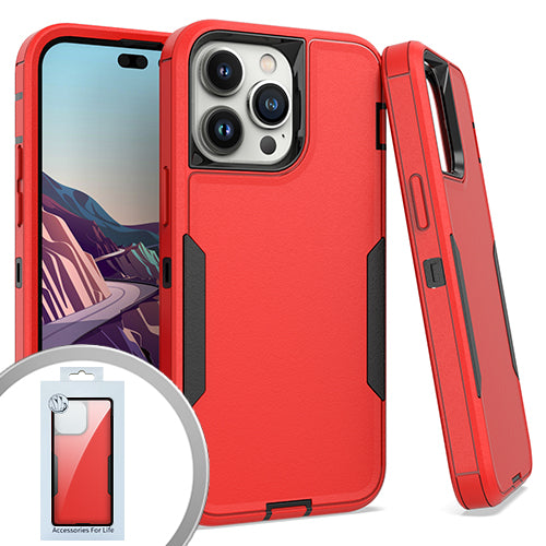 iPhone 14Pro Max Slim Deffender Teal Red