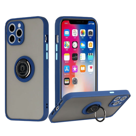 IP14PMAX MATTE MAG RING BLUE
