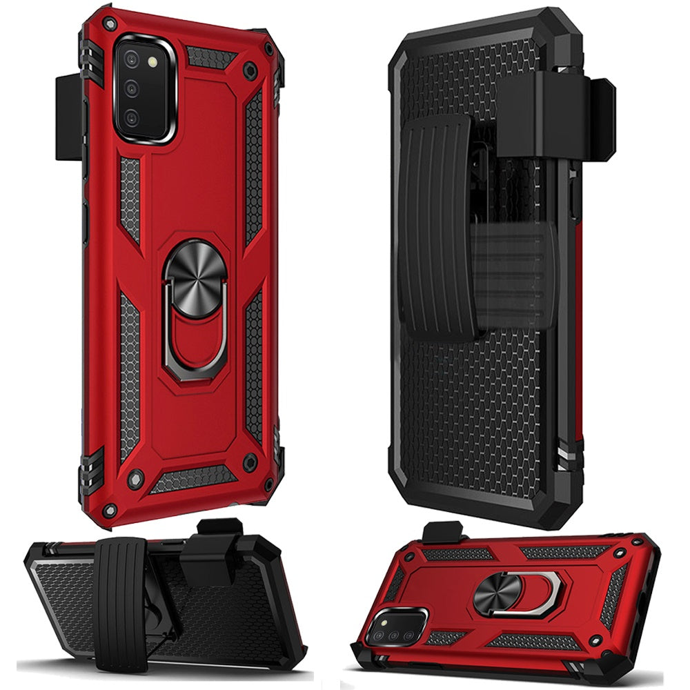 SAMA03S SLIM ARMOR HOLSTER RD/BK
