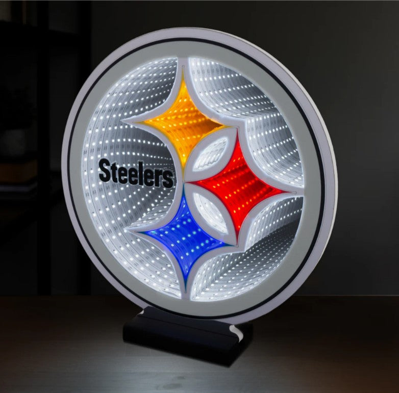 SPT Infinity LED Logo Light - Pittsburgh Steelers