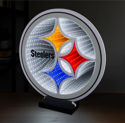 SPT Infinity LED Logo Light - Pittsburgh Steelers