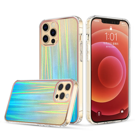 iP13Pro Two Tone Transp Glitt Bl