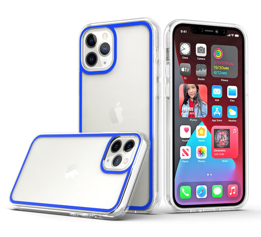 iP13 6.1 TPU Frame Color Clr Blu