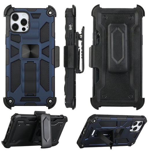 GSA Machine Hybrid Kickstand Case For iPhone 11 (6.1") - Blue/Black