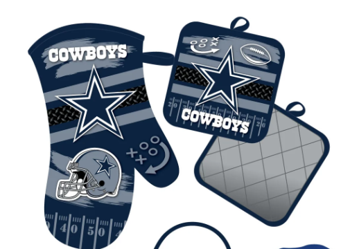 Mojo NFL Dallas Cowboys - Oven Mitt and Pot Holder