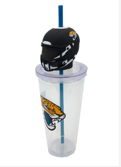PGS NFL Mascot Lid 24 oz Sipper - Jacksonville Jaguars