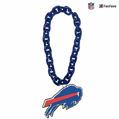 Aminco NFL Licensed Buffalo Bills 3D Fan Chain Foam Blue Chain