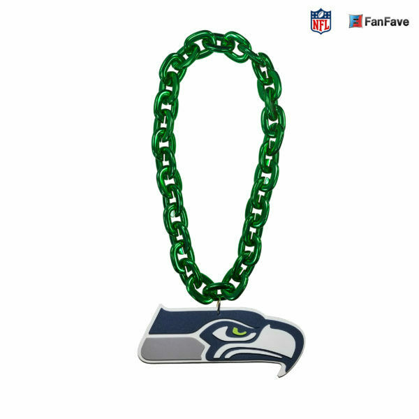 Aminco NFL Seattle Seahawks 3D Fan Chain Magnet Green Chain