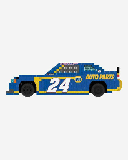 FOCO BRXLZ NASCAR #24 Chase Elliott Race Car 3-D Construction Toy