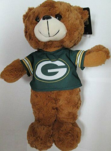 FOCO NFL Licensed Green Bay Packers Large Fuzzy Uniform Bear Edition