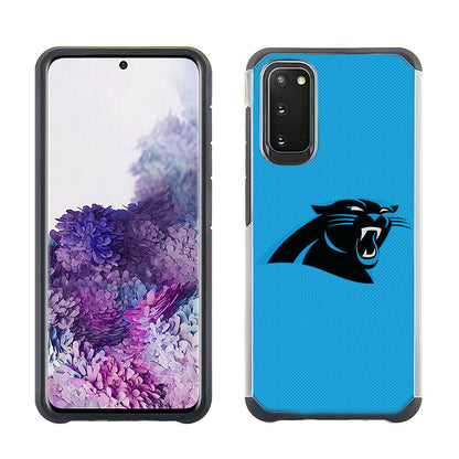 PBG NFL Licensed Carolina Panthers Textured Case for Samsung Galaxy S20