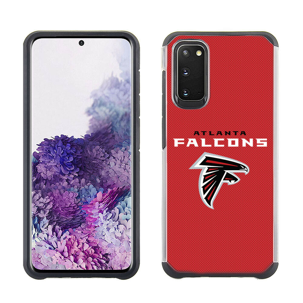 PBG NFL Licensed Atlanta Falcons Textured Case for Samsung Galaxy S20 & G981 (6.2")