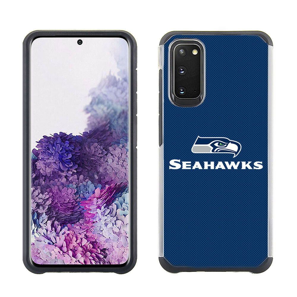 PBG NFL Seattle Seahawks Textured Case for Samsung Galaxy S20