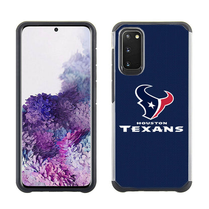 PBG NFL Houston Texans Textured Case for Samsung Galaxy S20