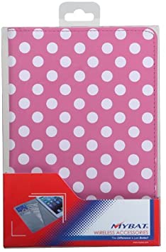 Asmyna My Jacket White Polka Dots for iPad mini Pink Frosted