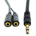 GSA Headphone Splitter - Black