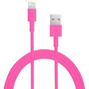 DATA CABLE 8PIN 6FT PINK